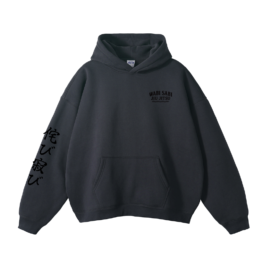 Wabi Sabi Jiu Jitsu Hoodie Project 01 – Flow State Oversized